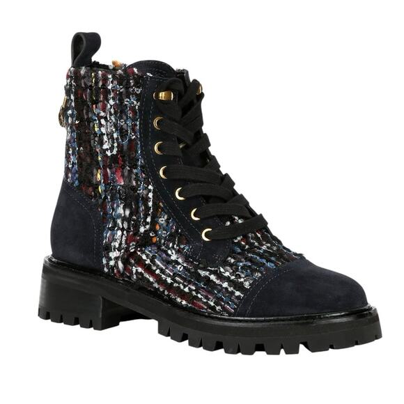 Kurt Geiger NWT Kensington Combat Boot - Picture 1 of 8